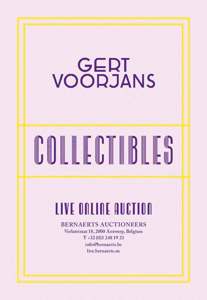 Collectibles Gert Voorjans Oct 12 2020